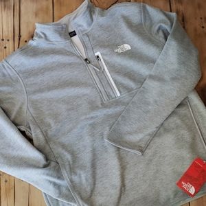 North Face half zip pullover